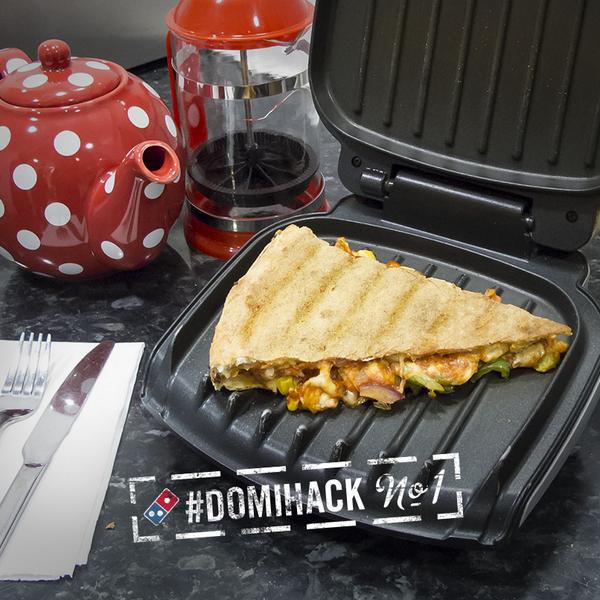 Dominos_UK's tweet photo. Double up with this #DomiHack toastie. http://t.co/yxWY4fwdzM http://t.co/cSh7GBmNWb