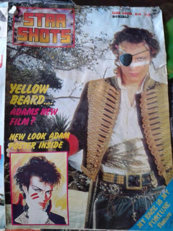 Antlady1's tweet photo. Adam Ant - Star Shots #postermag #80s #AdamandtheAnts #AdamAnt @adamaofficial http://t.co/rsSUYI8cmz