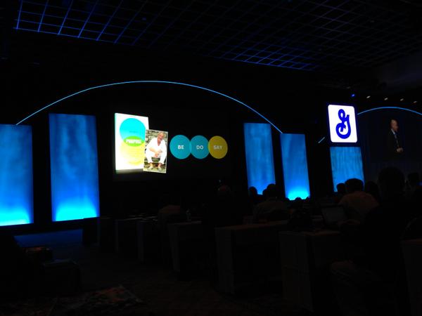 BCGBrightHouse's tweet photo. General Mills CMO @MarkAddicks inspired to #TalkPurpose at #ANAMasters! http://t.co/9LiI0bhrq8 @ANAmarketers http://t.co/0cQLkXj0oB
