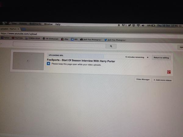 RystonFoxSports's tweet photo. #uploading http://t.co/4opFknn0NZ