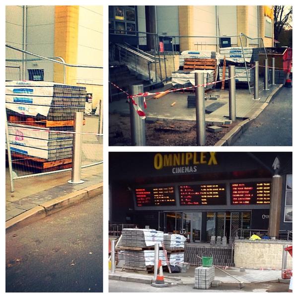Work at Lisburn Omniplex coming along well.  <a href="/omniplexcinema/">Omniplex Cinemas</a> #GCL