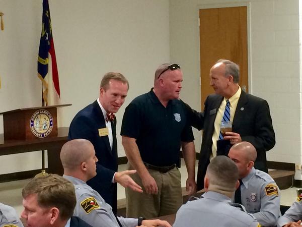 JudgeSouthern's tweet image. It was a pleasure to attend an appreciation lunch for the NC Highway Patrol! #southern4judge #NCJudges14