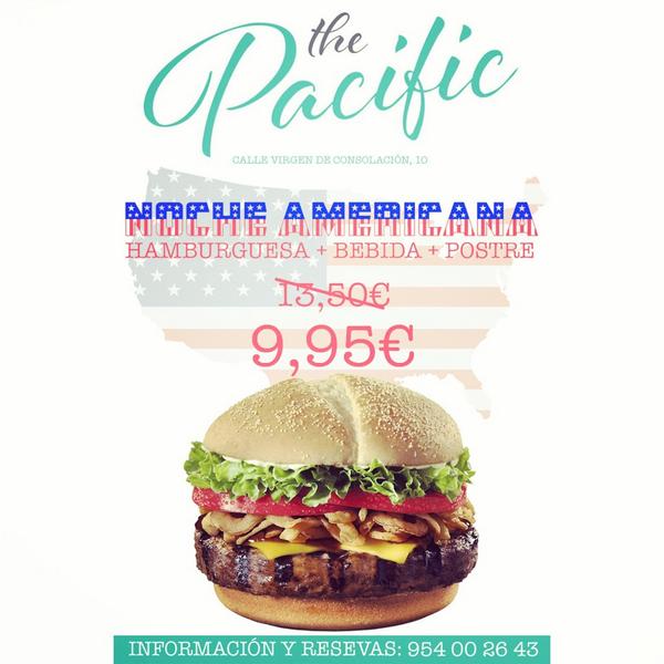 thepacific_ES's tweet photo. ¿Quien viene a cenar esta noche auténticas hamburguesas americanas?
#NocheAmericana en #ThePacific http://t.co/PnQrRoBmBO
