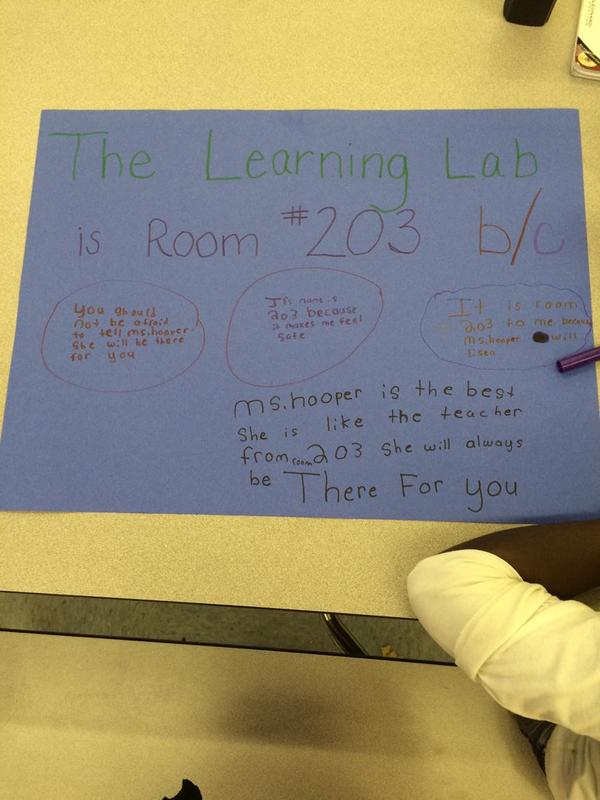 MsHooperRHLEE's tweet photo. #room203 http://t.co/KEXRW7wLtt