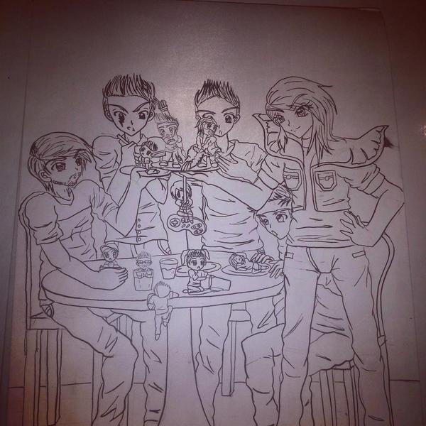 diixonscrossbow's tweet image. Outlines des Cafès #Coldmaster. :3
#TubeClash #teamtubeclash #fanart