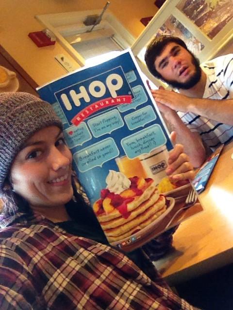 AyoKanks's tweet photo. @IHOP we saw, we came, we conquered the IHOP menu http://t.co/SP05sPEufW