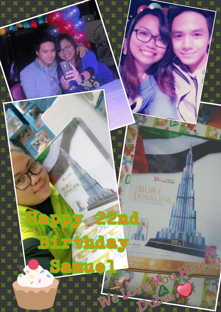 Happy 22nd Birthday Samuel!! Wishing You more Birthdays to come and Be happy always.  