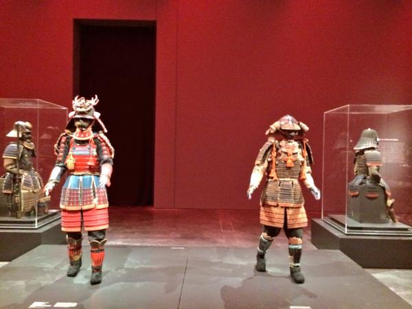 LACMA's tweet photo. Sneak peek of "Samurai: Japanese Armor," opening to members today! http://t.co/kEKbHEHaAQ cc @samuraimuseum http://t.co/mfKUorSNag