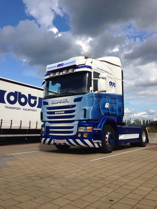 ChrisDelcroix's tweet photo. Scania bij in de vloot #dbtlogistics #haveasafetrip http://t.co/eYdpGvpme7