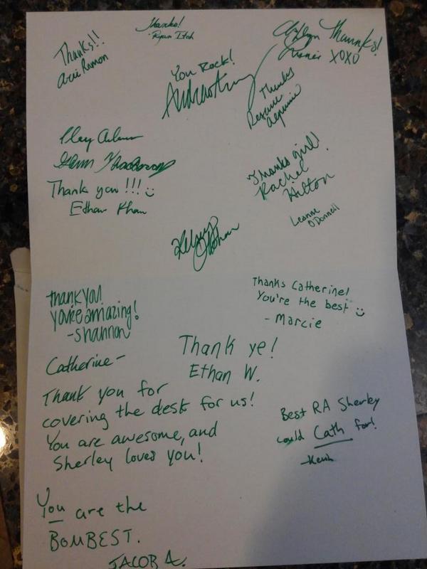 TCUMiltonDaniel's tweet photo. So much love for @TCUSherleyHall #tcureslyfe #staffd #welovesherley http://t.co/Zpx211wphi