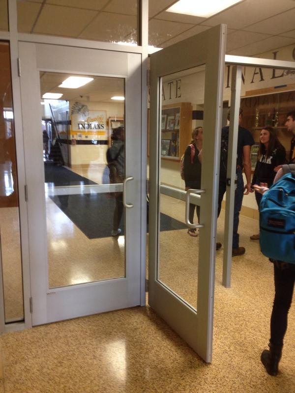 jaredmyers12's tweet photo. Ebola can't beat Copley #RandomDoors http://t.co/lo9Rj7NV8u