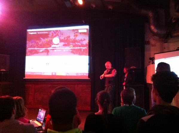 WEPUtrecht2014's tweet photo. 3.. 2.. 1..  @RobertKlimacki just before the #MovinEurope Thunderclap release. Once Erasmus, always Erasmus! #ESN25 http://t.co/F5fZXdNAZ8