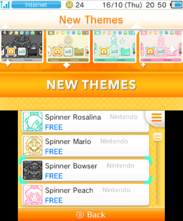 More Nintendo 3ds Themes Are Now Available Including 4 Free Ones My Nintendo News