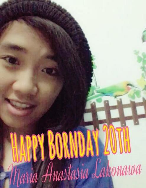 56JKT's tweet photo. Selamat Ulang Tahun kak @meilakonawa yg masih polos dan akan selalu polos.. Wkwkwkkwk be the best kakak.. Jesus Bless http://t.co/itqNCwOuuh