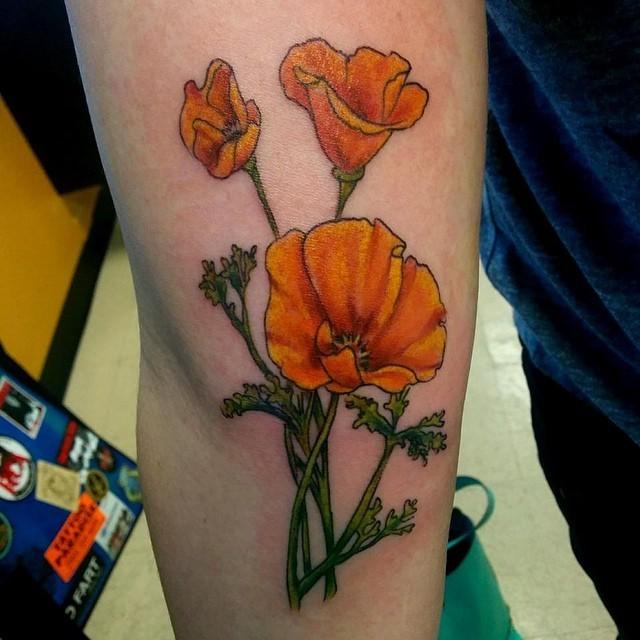 Poppy Tattoos  Tattoofanblog
