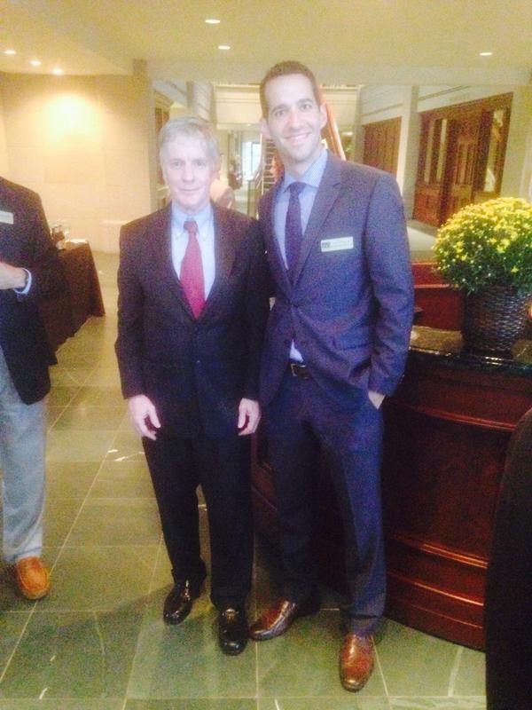 coleballweg's tweet photo. Honored to be with Ambassador Ryan Crocker at Texas A&amp;M Aggie 100 reception. http://t.co/OLmk2YusYl