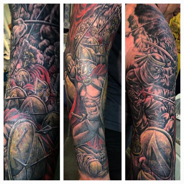 Movie 300 tattoo by Sergey Shanko  Post 24669