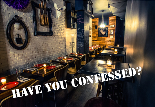 confessionalnyc's tweet photo. Your secrets are always safe with us. Doors open at 5PM. #NYC #ThirstyThursday #Confessional http://t.co/yF4t9VmBSt