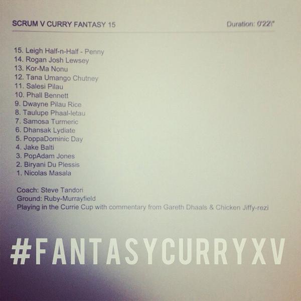 That's all from us but before we go #ScrumVRadio Director of Rugby <a href="/RickOSheaRugby/">Rick O'Shea</a> has chosen his final team..
