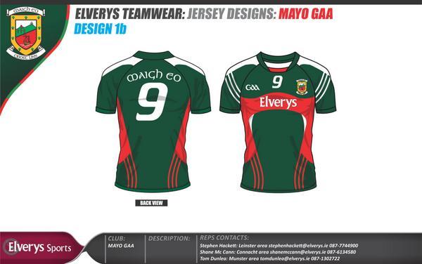 officialgaa's tweet photo. Mayo fans can now have their say in selecting the design of the 2015 Mayo #GAA jersey! See @MayoGAA for full details http://t.co/W6r7vUj6sj