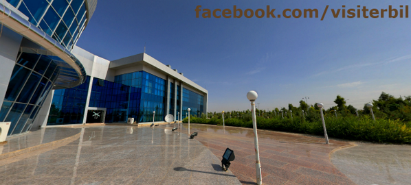 visiterbil's tweet photo. Pop into this stunning library to make the most of your visit to Sami Abdul-Rahman Park. #VisitErbil #TwitterKurds http://t.co/DxGntQKvF7