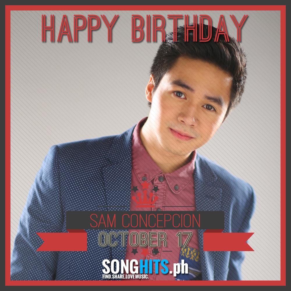 Happy Birthday Mr. Sam Concepcion. 