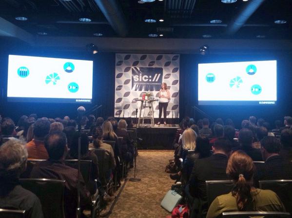 Amy Balliett presenting on the power of visual communication. #SIC2014 #MakeNoise
