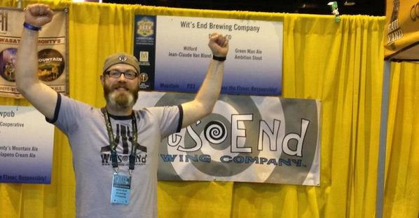 CraftBeerBrew's tweet photo. Check out @WitsEndBrewing's Jean-Claude Van Blond, which won a gold at #GABF2014 http://t.co/pjw8tlp1VM #craftbeer http://t.co/vDHrf4VC6L