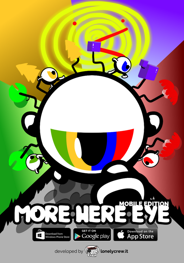 LonelyCrewGames's tweet photo. More Here Eye is finally avaiable for free on iOS! http://t.co/0JRQBQqgQW #appstore #iOS #indiegame @indiegamemag http://t.co/tCPlRgsyTX