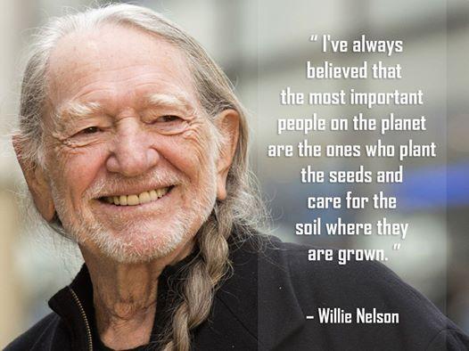 naturalhealthy's tweet photo. Here's to the family farms, who take care of our land and natural resources. #ToastAFarmer #WFD14 @willienelson http://t.co/XlPSs39kqb
