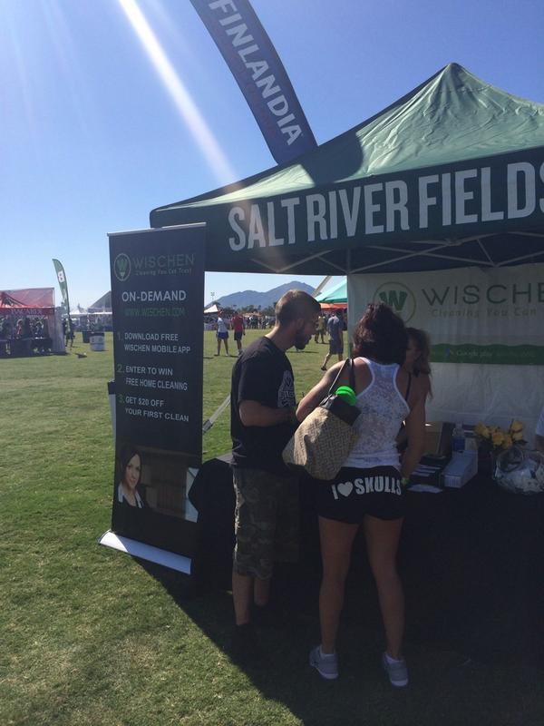 WischenLLC's tweet photo. #TBT Last weekend at Oktoberfest! We'll be back at the Salt River Fields this weekend for @AZTACOFESTIVAL! #WischenAZ http://t.co/tMb6y1JBKg
