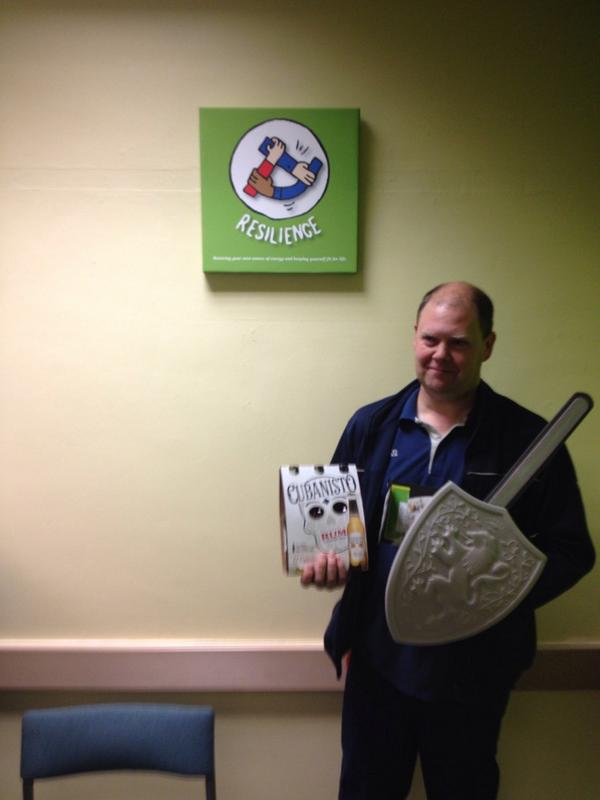 Well done Michael our Knight of the Month from all your Colleagues #2308pride #12does <a href="/theknightsofg12/">Knights of G12</a> <a href="/damiancapper/">Damian</a>