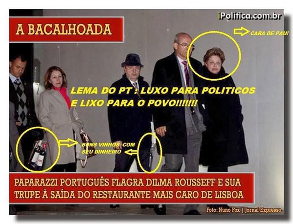 Cacau Moro on Twitter: "Dilma não bebe MAS FICA BEBADA,fica ...