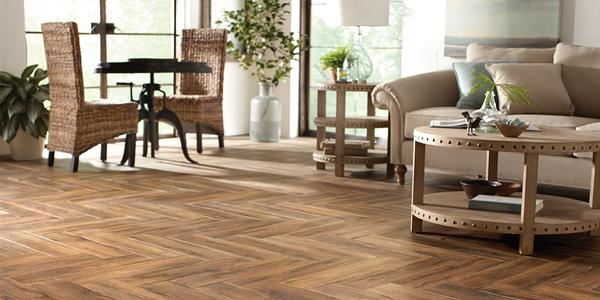 HomeDepot's tweet photo. Make a statement in your living room with this durable, wood-like tile. http://t.co/bcdjjB3Jme http://t.co/paI0pBhtyb