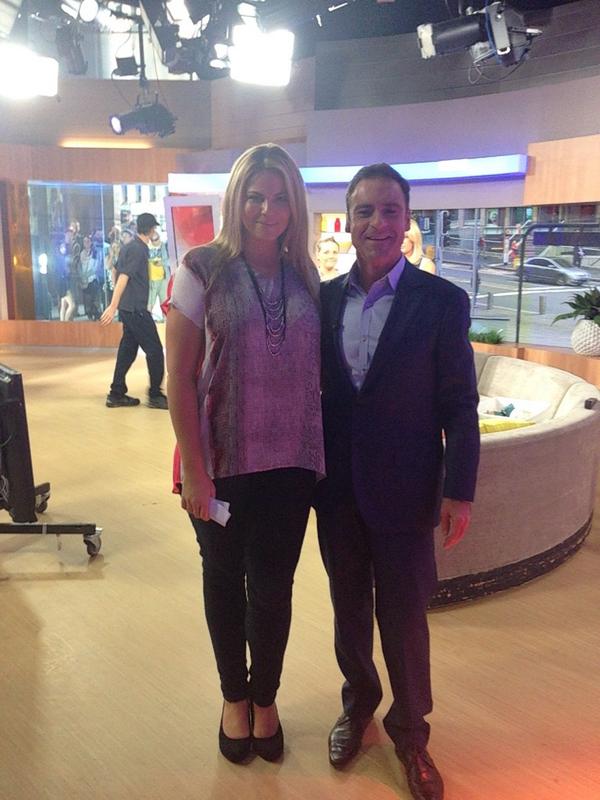 fionafalkiner's tweet photo. Fun on set @sunriseon7 talking about @thatslifeAU #tlrealvolution #realisperfect ❤️ http://t.co/ryIE2suxzP