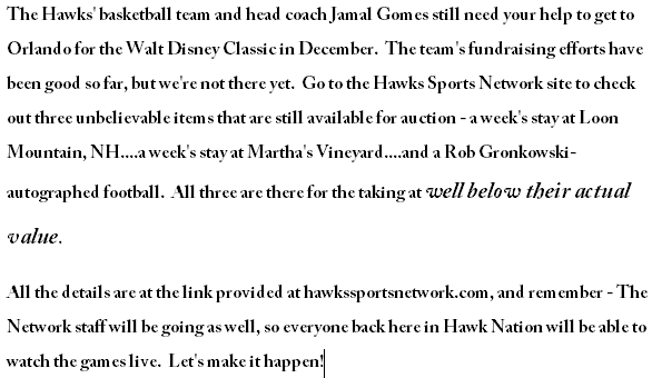 bhsportsnetwork's tweet photo. PPLEASE READ &amp; RE-TWEET!! @CoachJamalGomes &amp; Hawks' hoops team still needs your help!!
http://t.co/OtOG8dE5oi http://t.co/rP5XUT8DiY