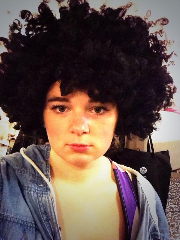 tinapolve's tweet image. This is my friend Ellie. 💂