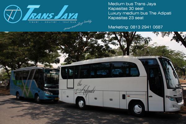 transjaya's tweet photo. Trans Jaya medium bus lux: 23 seat, standard 30 seat hub: Bp Suparmin 0813 2941 0687 atau 0813 2941 0687 http://t.co/LtzWcFO9DZ