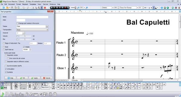 MaestroComposer's tweet image. #Parts make up the whole! #MagicScore will prove it right now! musicaleditor.com/help/english/P…