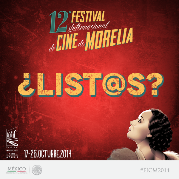 gobmx's tweet photo. ¡Ya inició el Festival Internacional de Cine de Morelia! @FICM #Cine @Mexico http://t.co/OO0sVVT3XZ