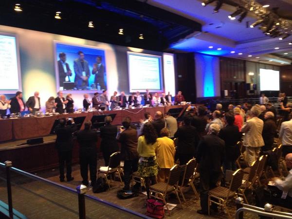 rdburns's tweet photo. A standing O for @SebBach as he leaves Board at #ICANN51 passionate about ICANN and the community http://t.co/0n162KRylV