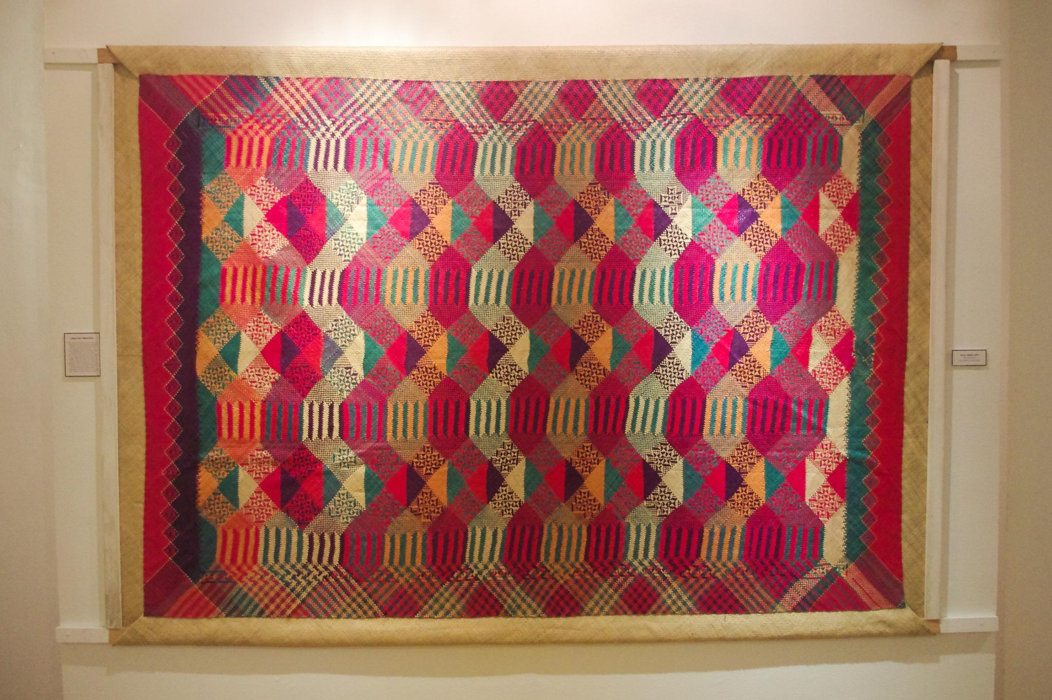 NCCA PH on Twitter: "Woven mat by HAJA AMINA APPI of Tawi-Tawi #