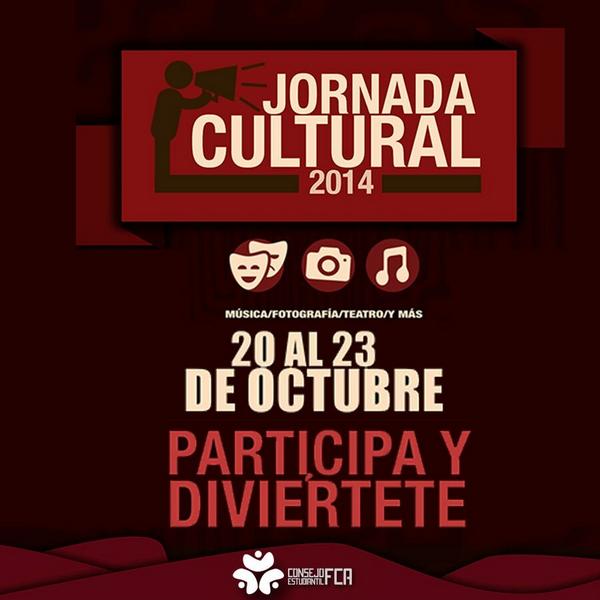 CE_FCA's tweet photo. ¡No te puedes perder las actividades que tenemos preparadas para ti y tus amigos en la Jornada Cultural! http://t.co/OHnCk0SBV5