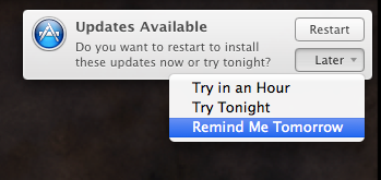 RedTikiKing's tweet photo. The daily routine #apple #software #tomorrow http://t.co/g5OJP4TDxx