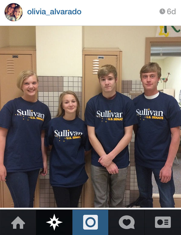 Dan Sullivan (@dansullivan_ak) on Twitter photo Olivia posted an Instagram photo with some fellow <a href="/StudentsForDan/">Students For Dan</a> to show they #StandWithDan. Thanks for the support! Olivia posted an Instagram photo with some fellow <a href="/StudentsForDan/">Students For Dan</a> to show they #StandWithDan. Thanks for the support!