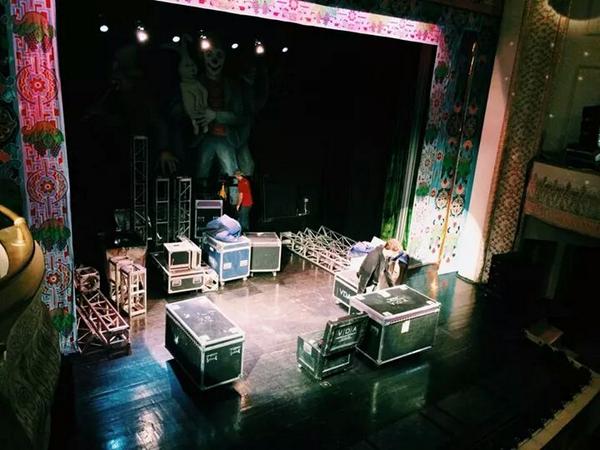 LarcomTheatre's tweet photo. Getting ready for the #caspain show on Sat #larcomtheatre http://t.co/xeaNJUkfK7
