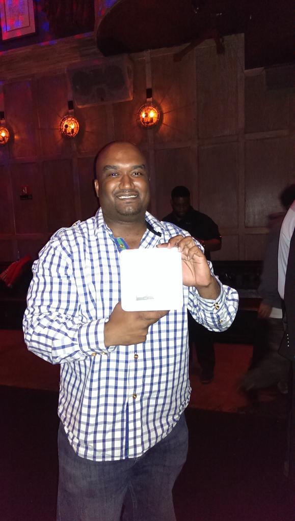 lanman216's tweet photo. #bgrevent. The last but not least winner of the night @whywaitgames at a great event. http://t.co/9F6eV2XCWc