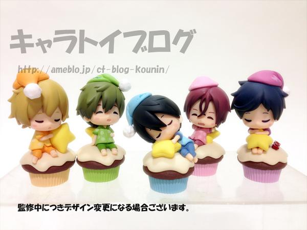 未開封 タイトーくじ Free！ Sugar Cakeフィギュア 11月下旬発売タイトーくじ本舗「TVアニメFree！～Sugar Cake