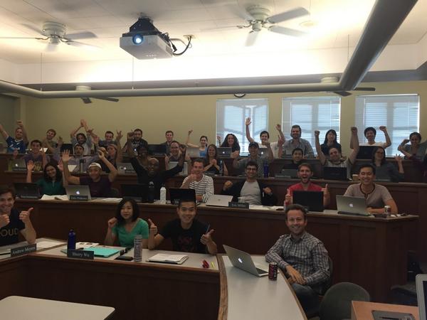 joewadcan's tweet image. @richlyons We've got lots of excited students writing their first program today! @BerkeleyHaas #IntroToCode #MBA296