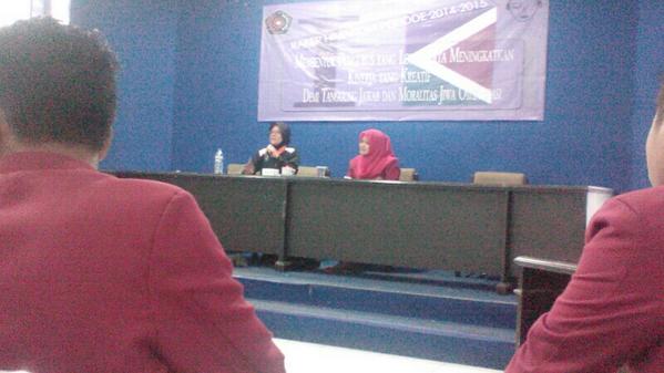 pmbukaan raker himakom <a href="/himakom_umm/">HIMAKOM UMM</a> via #Camera360#